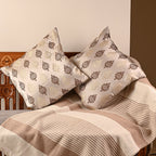 Saukins Elegance III Brown cushion cover