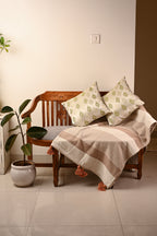 Saukins Elegance III Green cushion cover