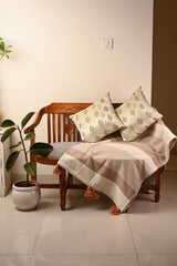 Saukins Elegance III Green cushion cover