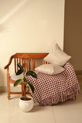 Saukins Natural II  Beige Cushion Cover