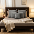 Boucle Grey cushion cover combo pack of 5