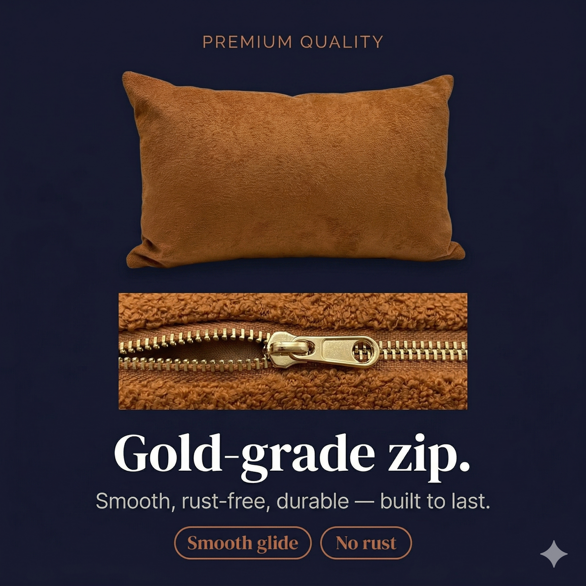 Boucle Yellow and Rust cushion cover combo