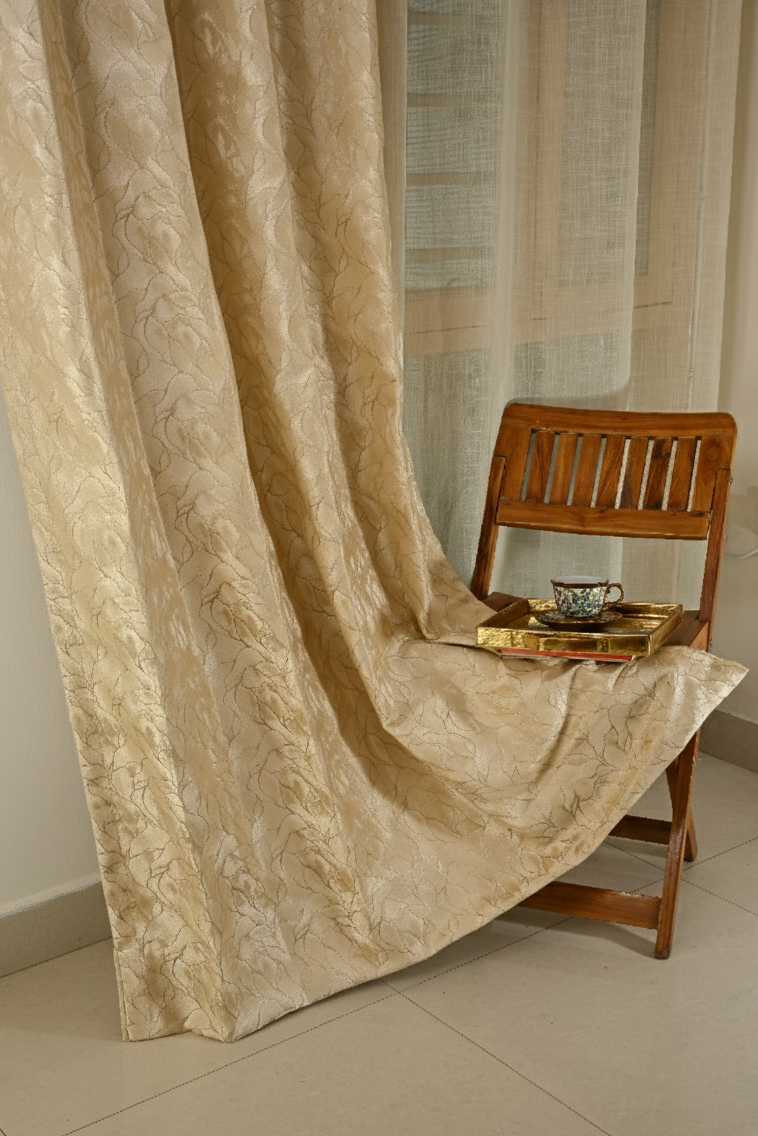 Saukins Elegance IV Cream Curtain