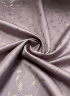 Saukins Leaf Pattern Vine Golden Foiling Details  80% Blackout curtain