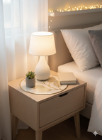 Elegant Leaf Design Golden Round Table Mat - Saukins Collection