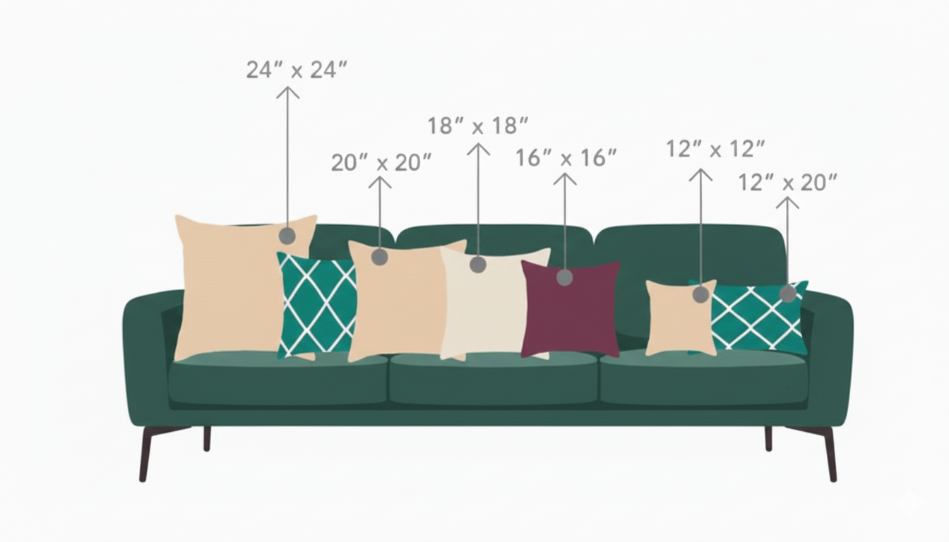 Saukins Premium Faux Fur Cushion Cover Brown