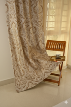 Saukins Taj III Dark Brown Curtain