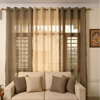Net Sheer Curtain Pack of 3 Combo