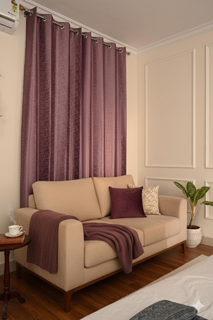 Saukins Geometry II Vine Curtain