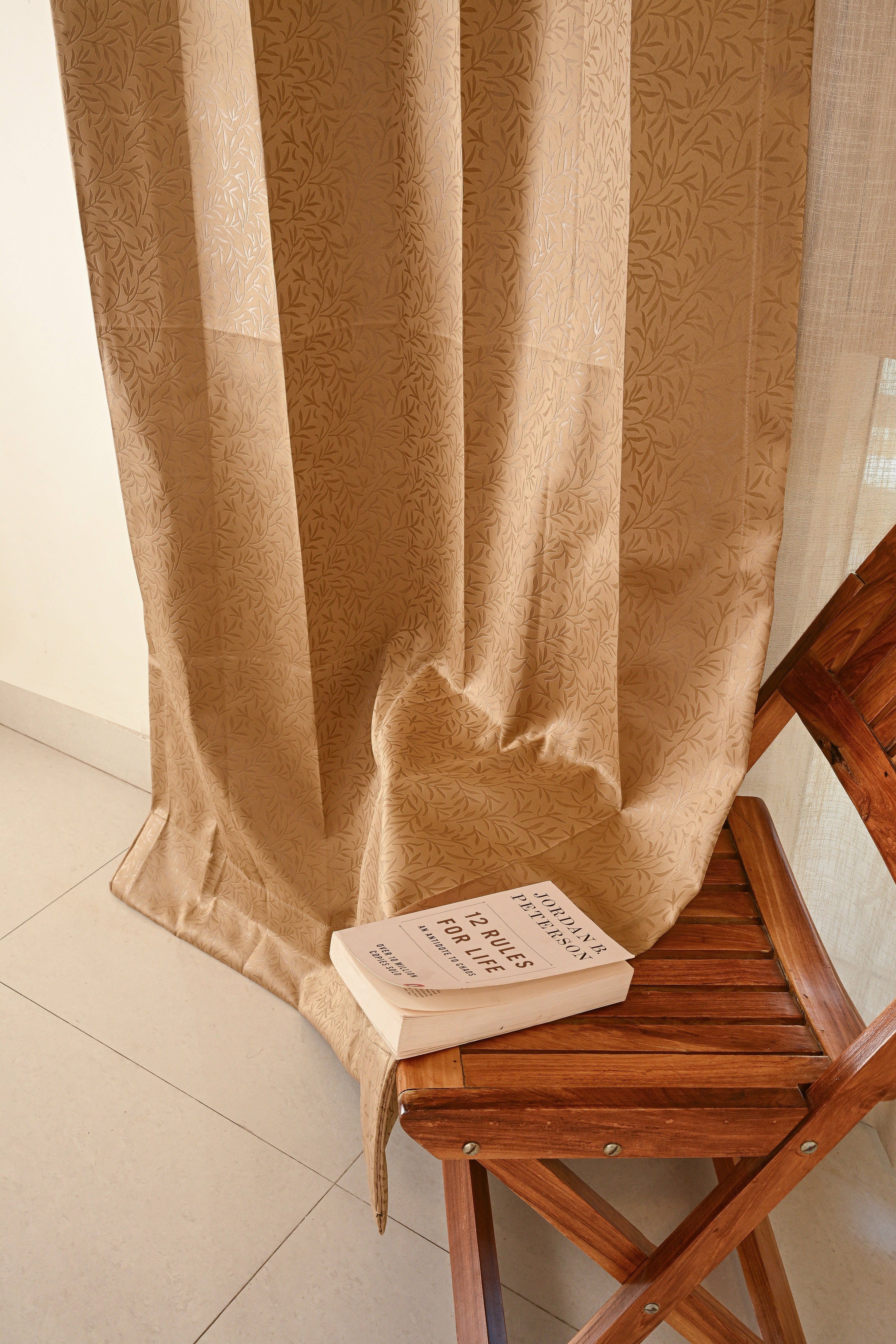 Saukins Natural II Golden Curtain
