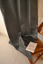 Saukins Natural II Grey Curtain