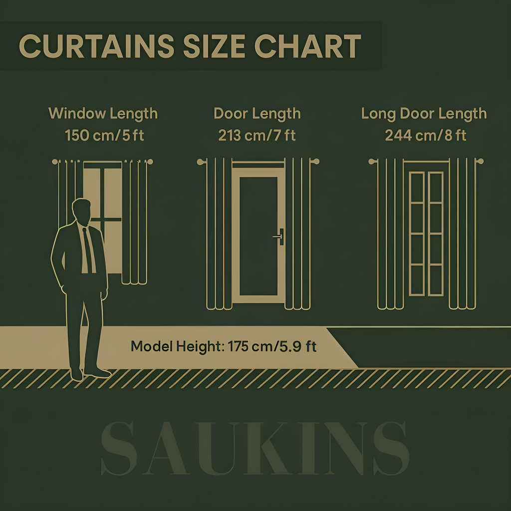 Saukins Elegance III Brown Curtain