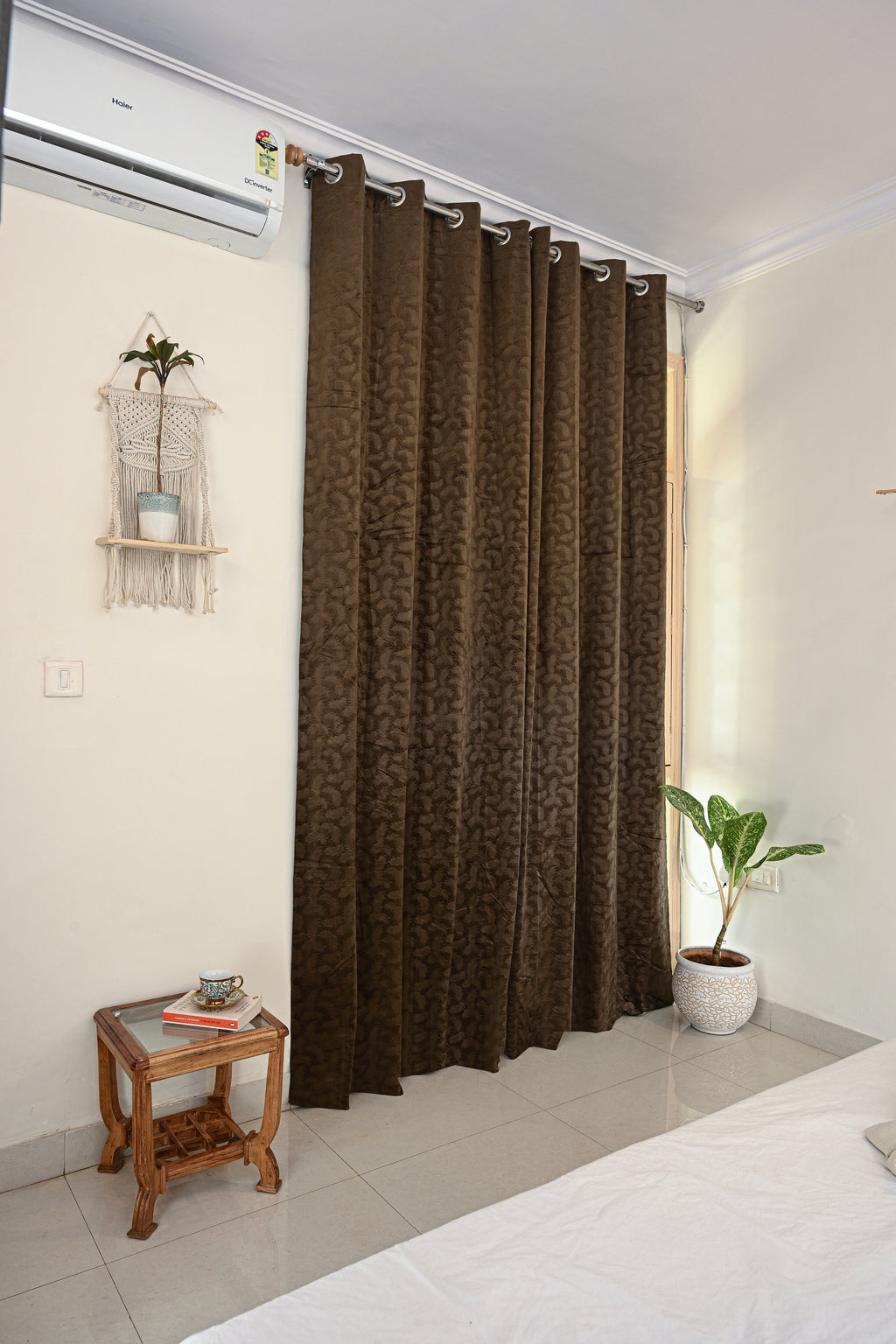 Saukins Elegance II Brown Curtain