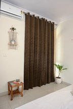 Saukins Elegance II Brown Curtain