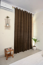 Saukins Elegance II Brown Curtain