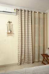 Saukins Elegance I Brown Curtain