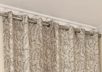 Saukins Natural IV Brown Curtain