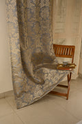 Saukins Taj I Grey Curtain