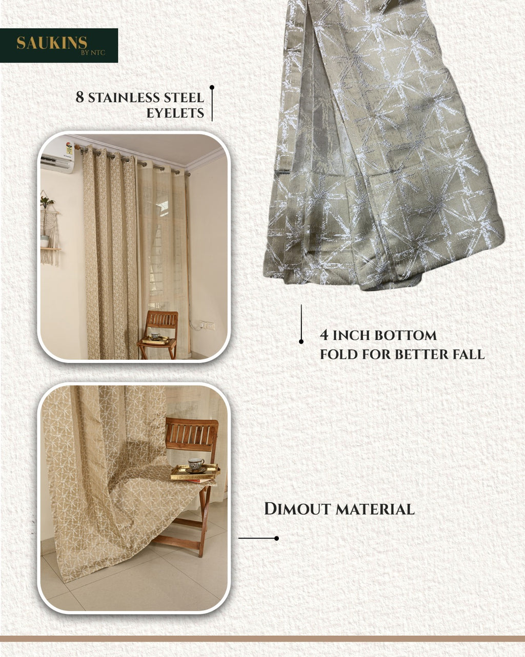 Saukins Geometry III Golden Curtains