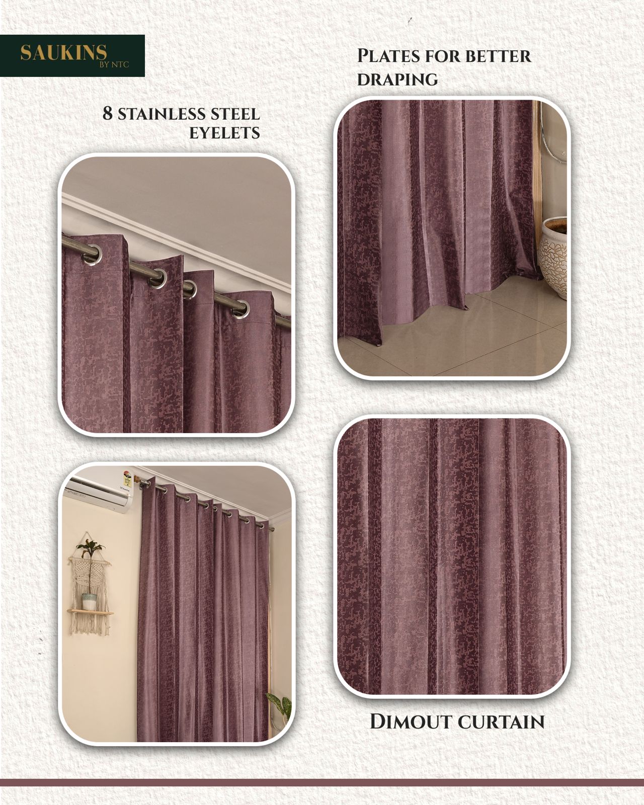 Saukins Geometry II Vine Curtain