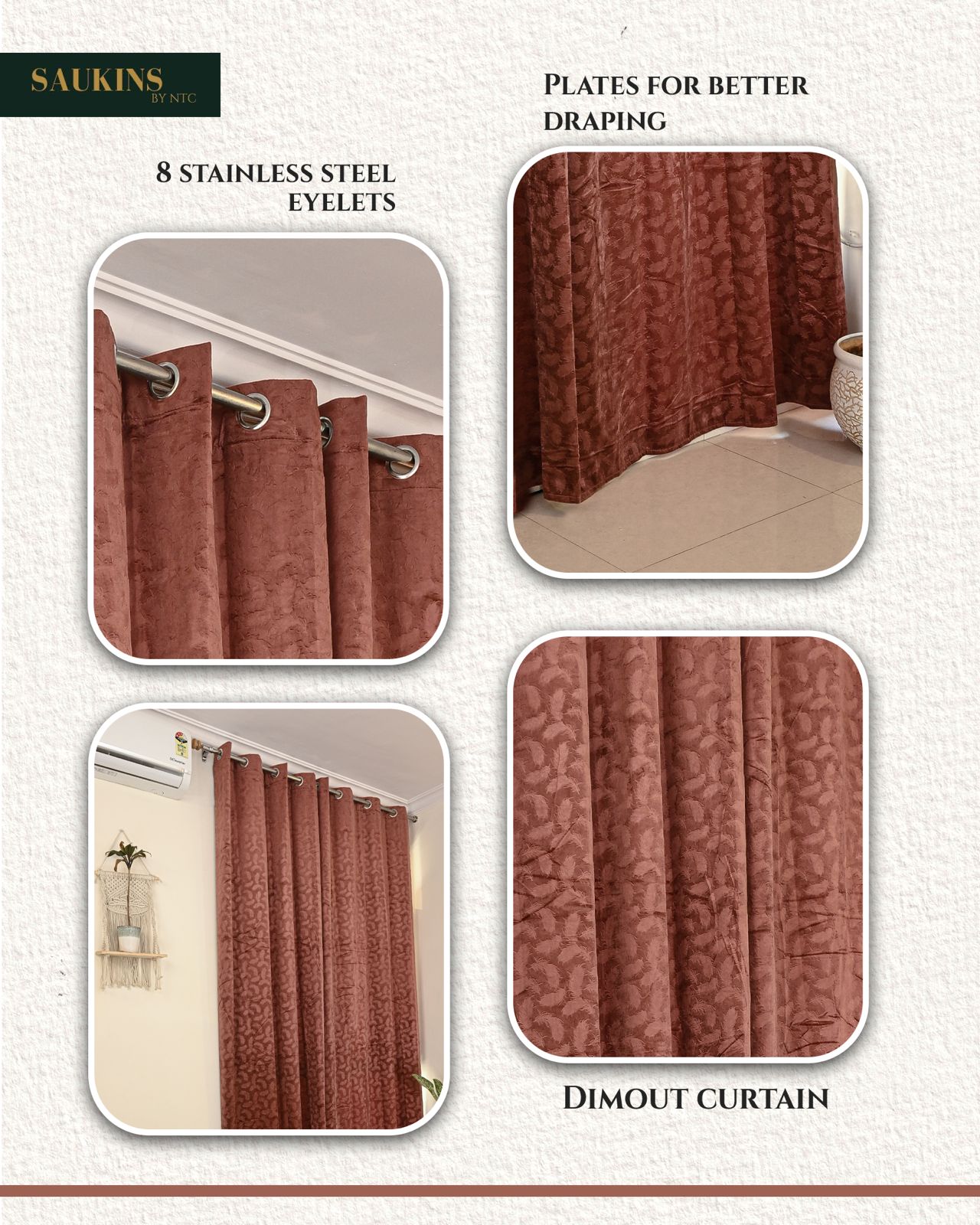 Saukins Elegance II Vine Curtain