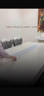 Influencers choice Grey Dinning Table Runners